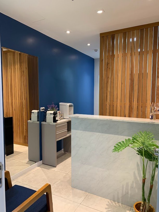 Recepção da Dental Place Tratamentos em Pinheiros