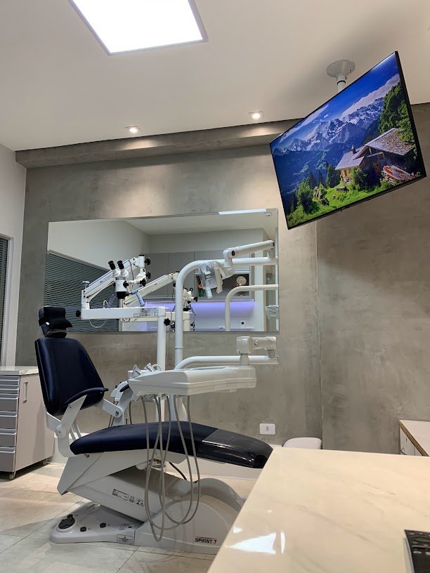 Sala de atendimento da Dental Place